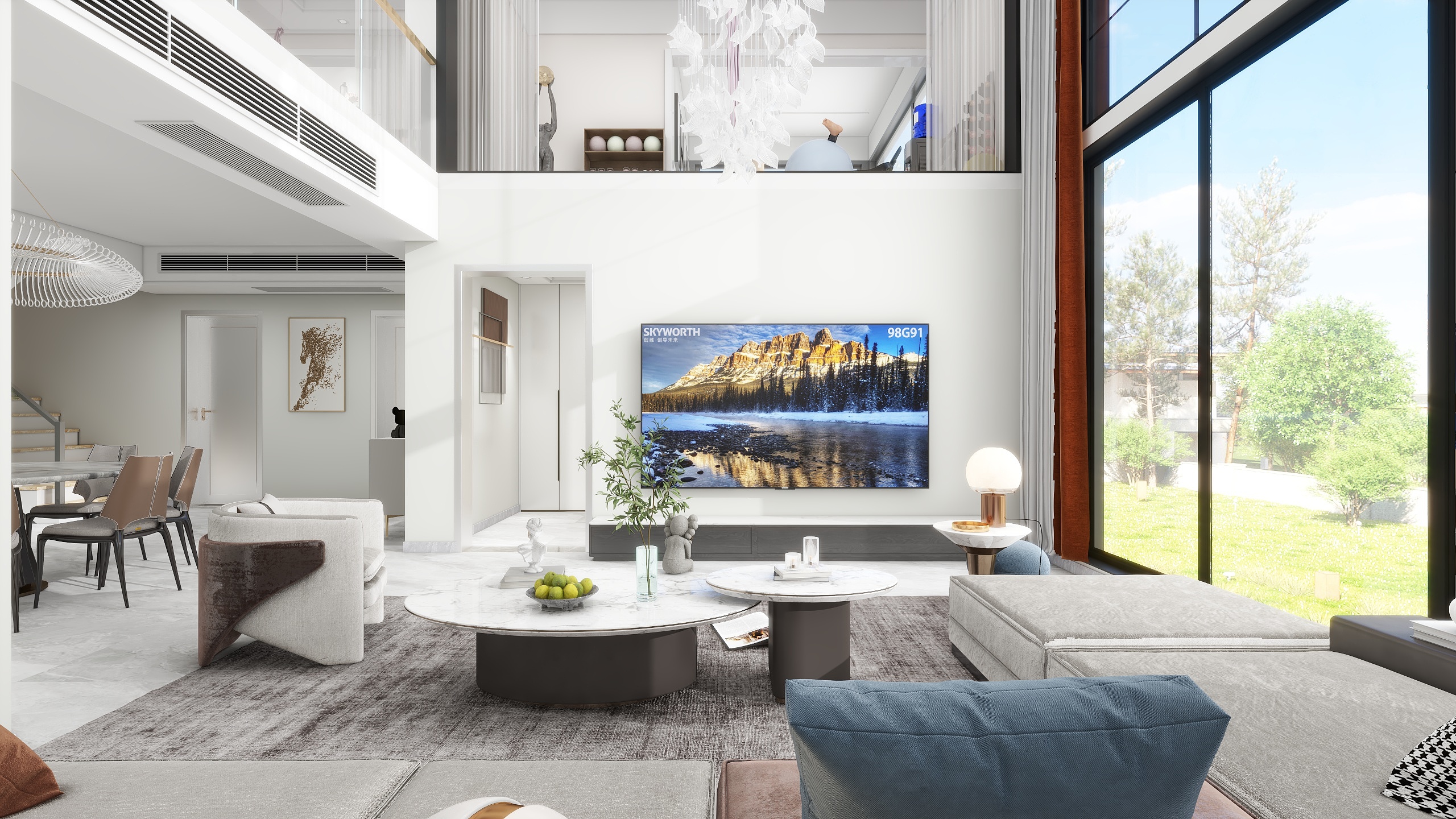 徐峻-现代风格复式-装修设计方案