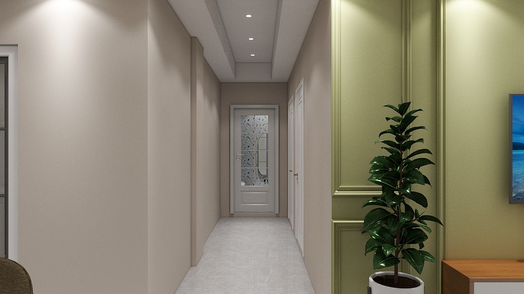 禅静空间-海德公园81㎡3室-装修设计方案