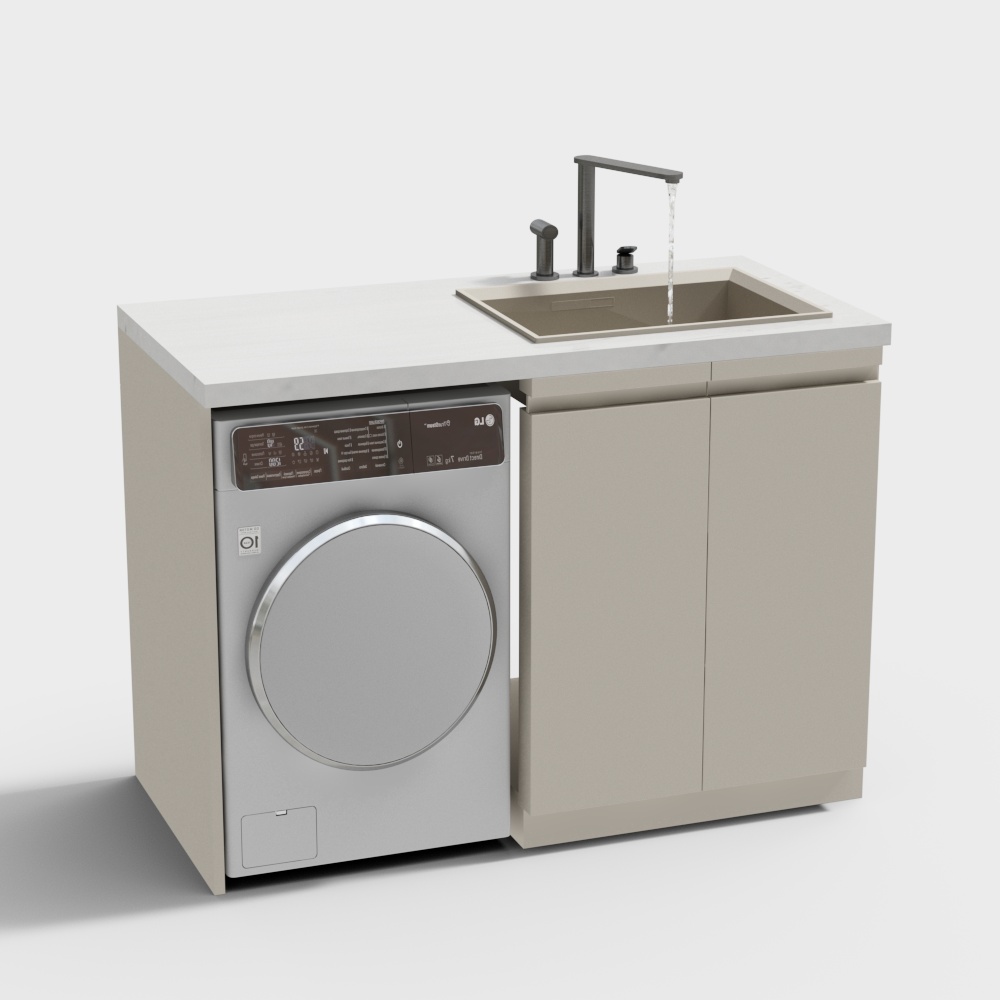 0154洗衣机3D模型