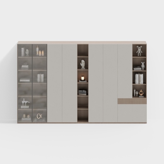 Modern study bookcase