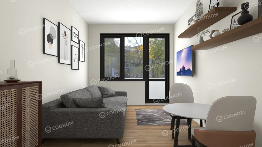zeljo79的装修设计方案:Small apartment interior design
