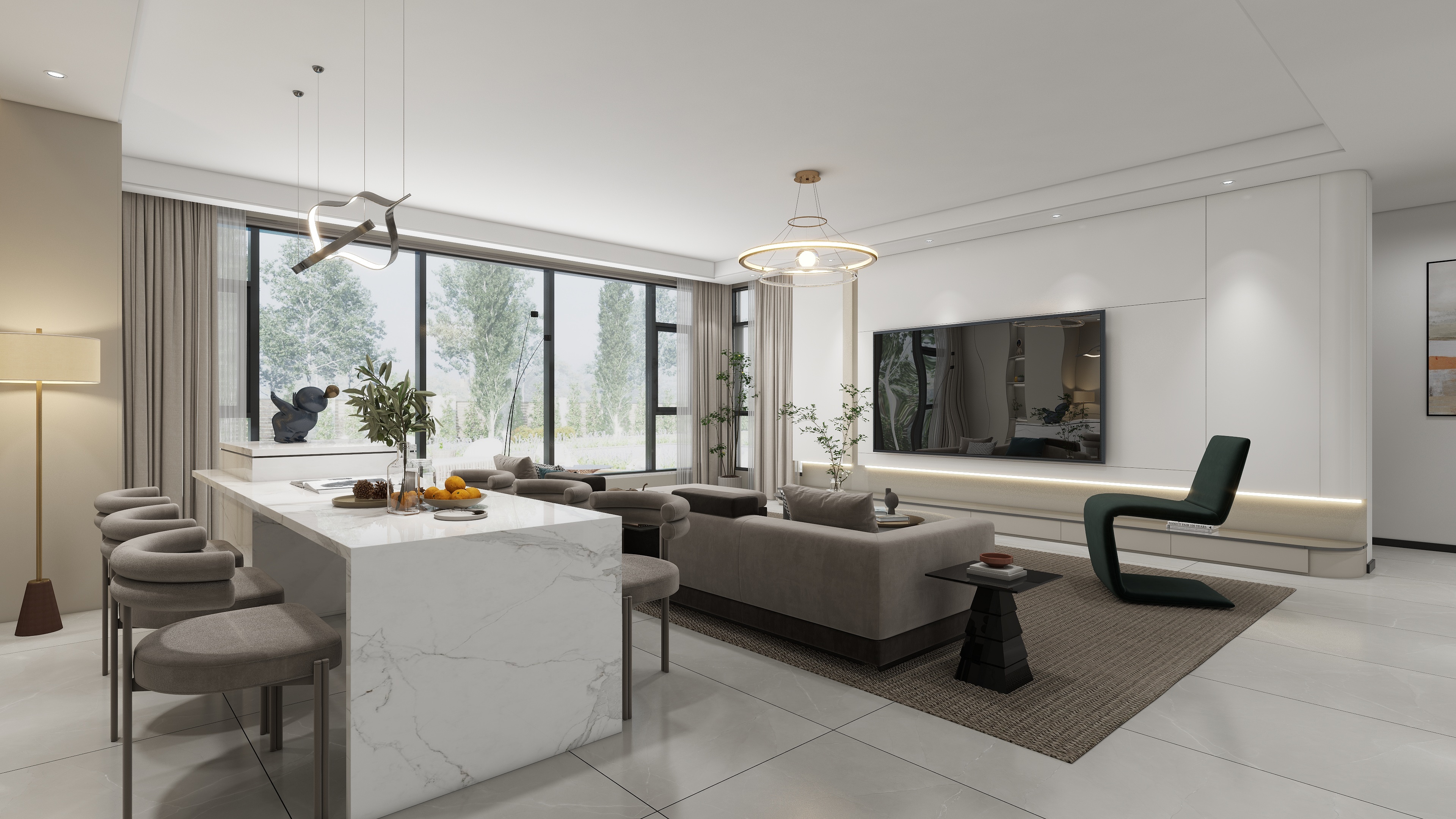 smile......-国芳复试雅居-装修设计方案