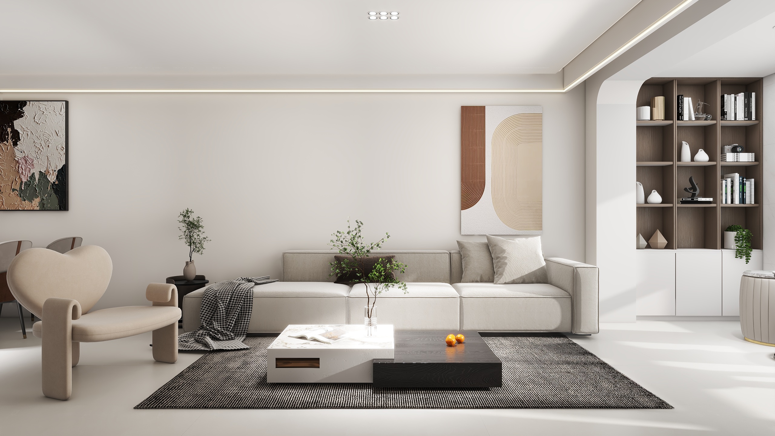 无敌的佐菲倒下了-85㎡1室-装修设计方案