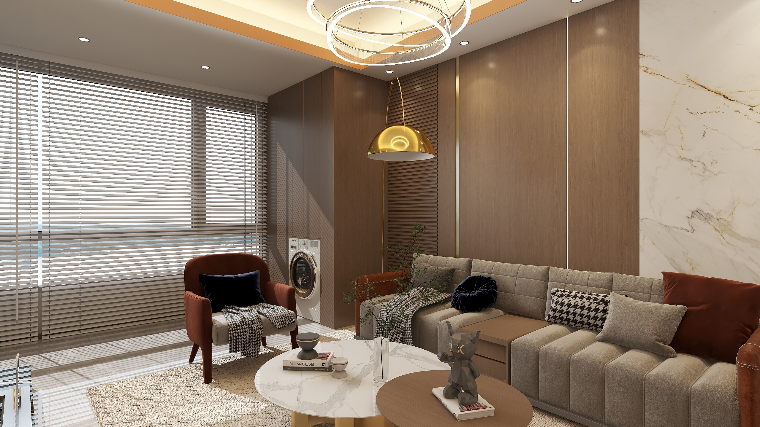 JW空间设计-｛汕头｝轻奢92㎡3室-装修设计方案