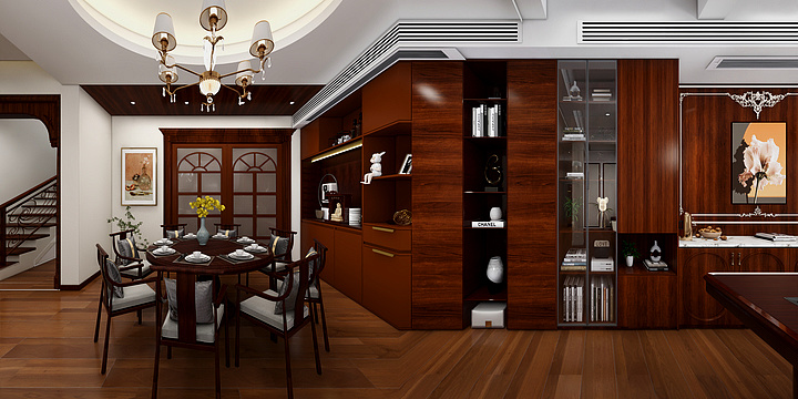 De设计王科-西南冷小院-装修设计方案