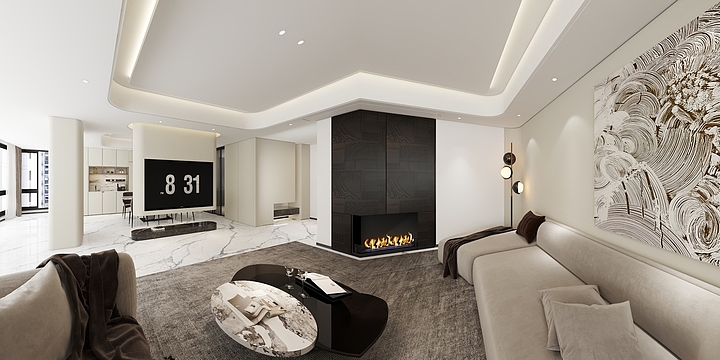 漫步的魚-富春望-装修设计方案