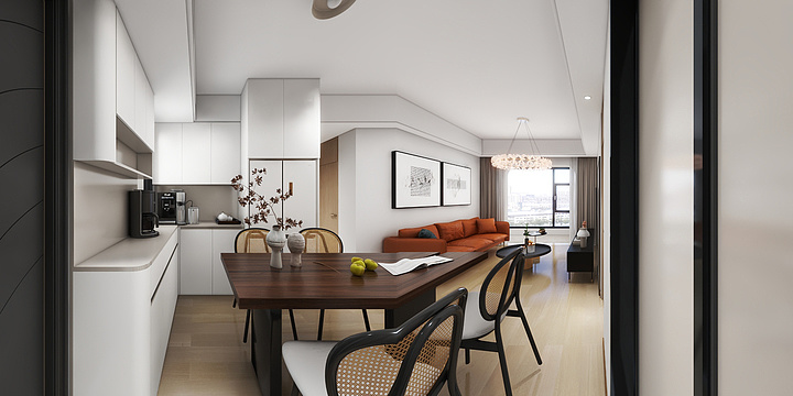 高端私人设计-栖月栖月雅苑7-1101-装修设计方案