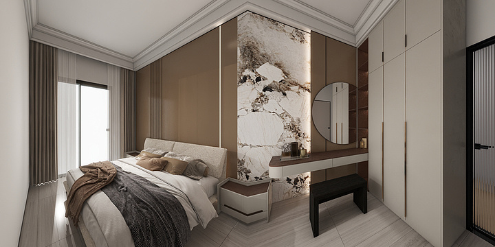 A陳生效果设计-1.24瓷砖方案-主卧-装修设计方案