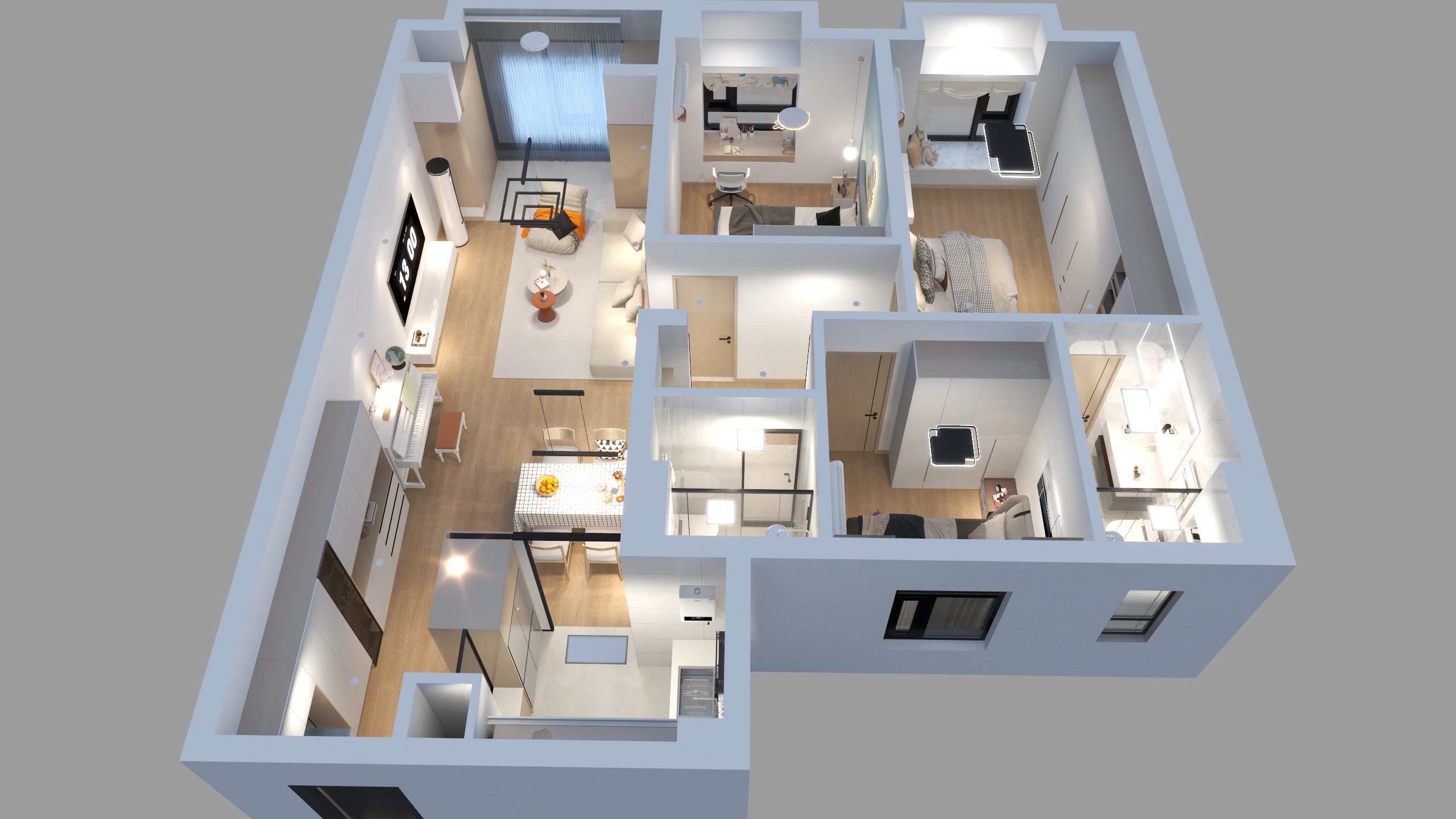 一个定制设计师-汉阳印象-装修设计方案