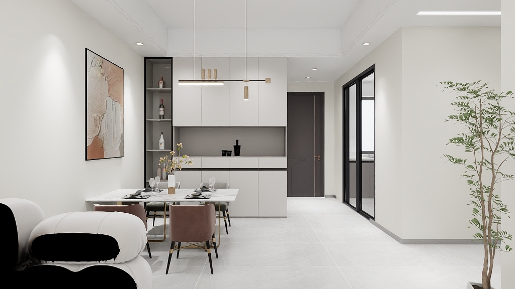 Mr王18756812177-海德公园81㎡3室-装修设计方案