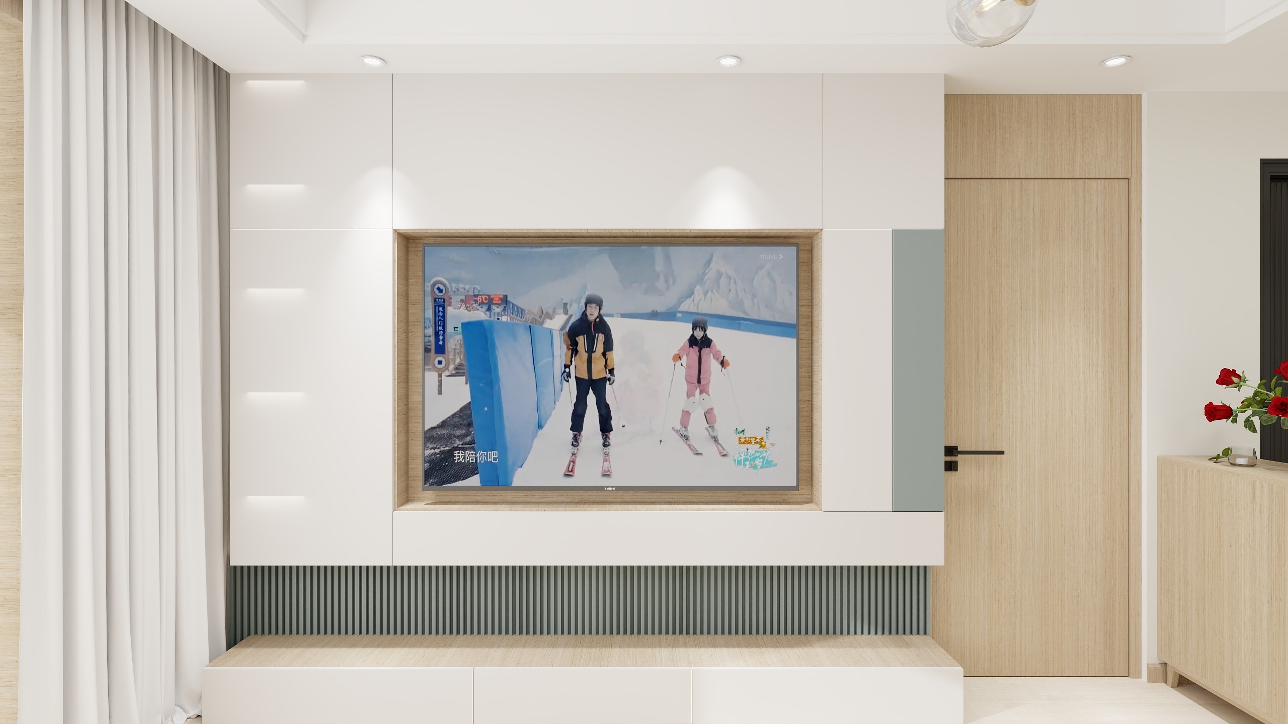 辰尚资深设计师-泰浩105平北欧风-装修设计方案