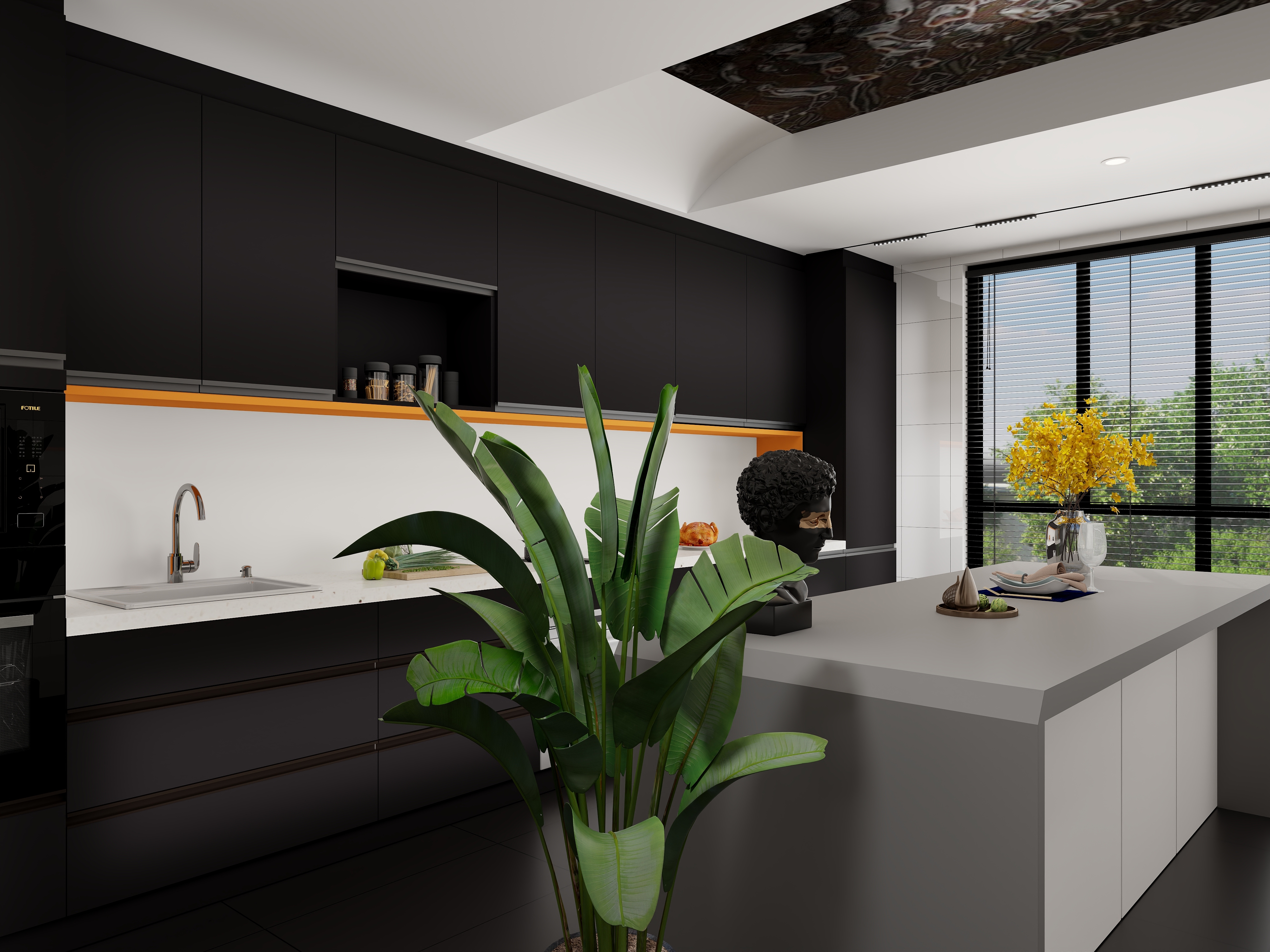 薛飞-厨房设计-装修设计方案