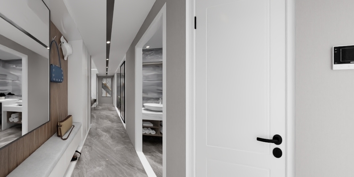 宁静致远18171330447--现代简约98平方-装修设计方案