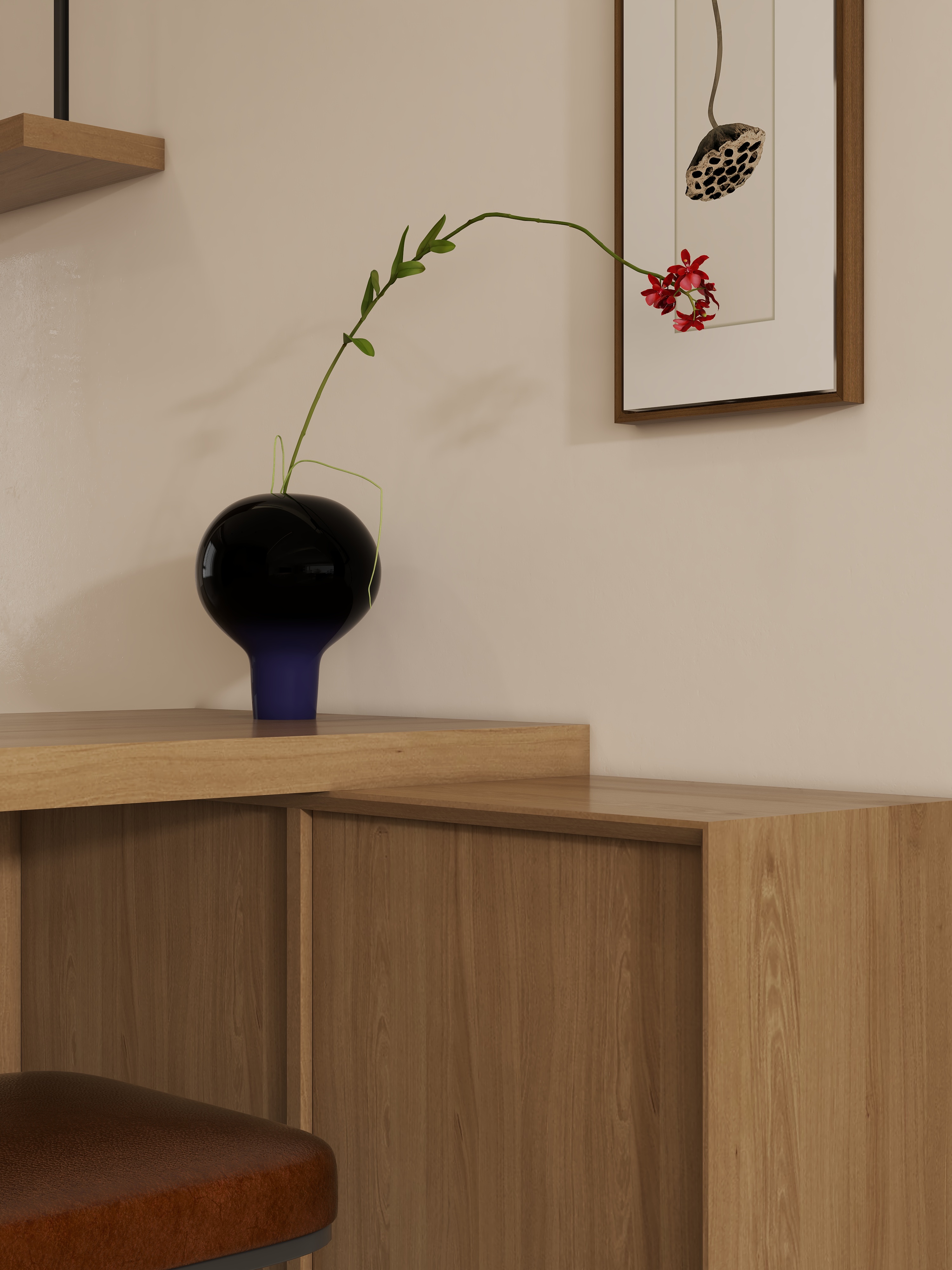 王金保丨設計-佳源广场1#楼104室   平面布置图-装修设计方案