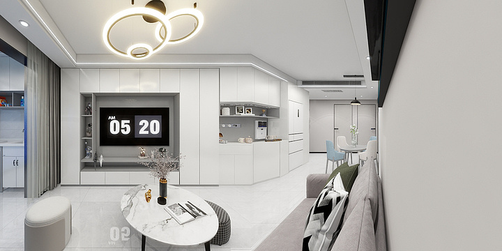 阿正设计-永威南樾4期10-2-2004 郭总雅居设计图-装修设计方案