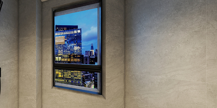 蝶飞紫萝蓝-华润润园1306-装修设计方案