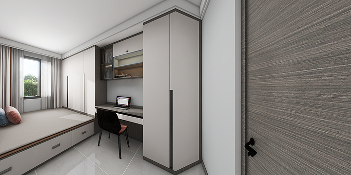 梵境艺筑设计工作室-北河南苑103-3-801-装修设计方案