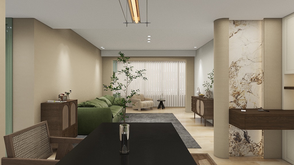 Mr李李李李李-悦景园3-1404初步方案-修正-装修设计方案