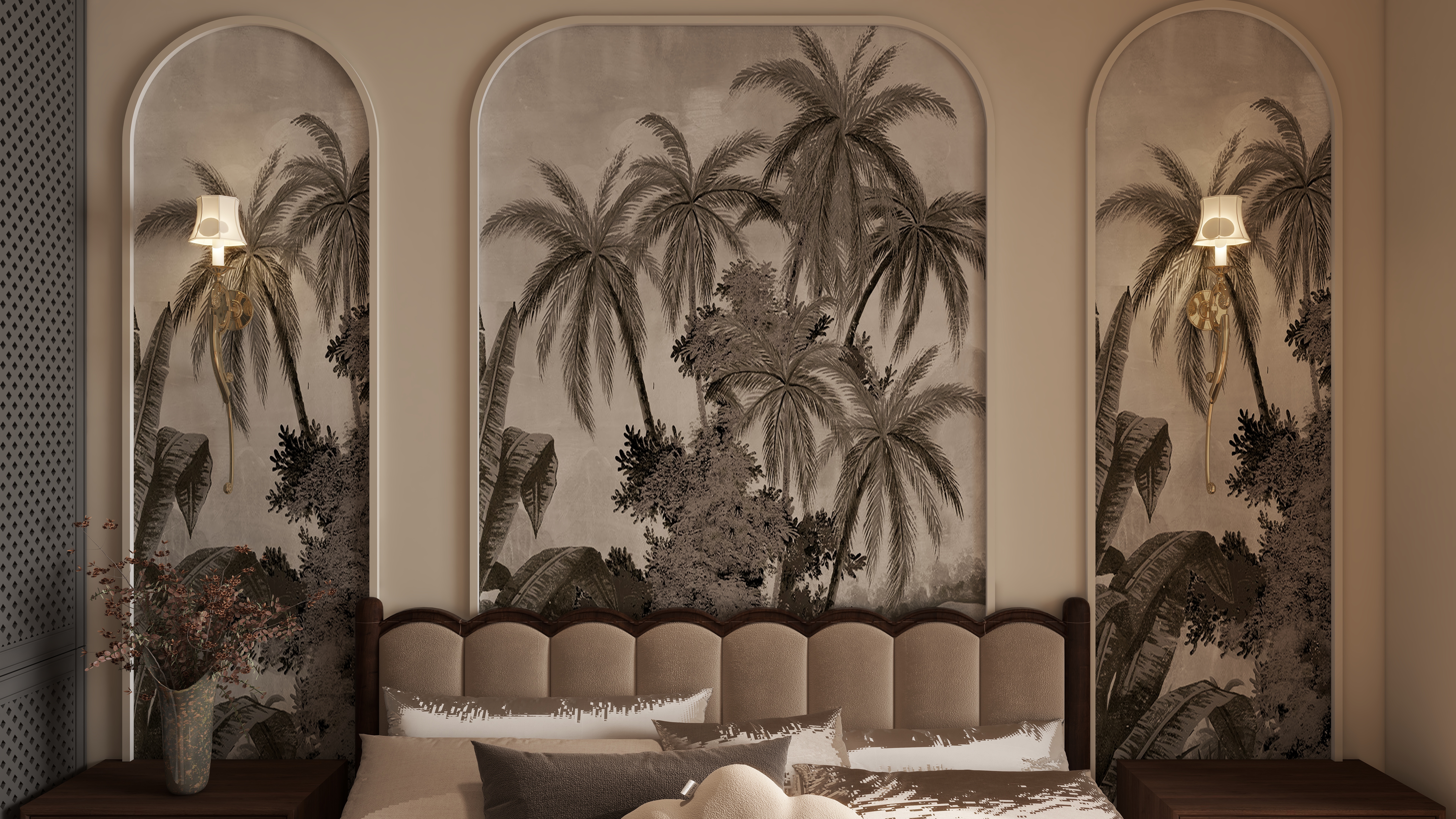 TS33333-厦门千禧园174㎡3室一层次卧装修效果图第4张