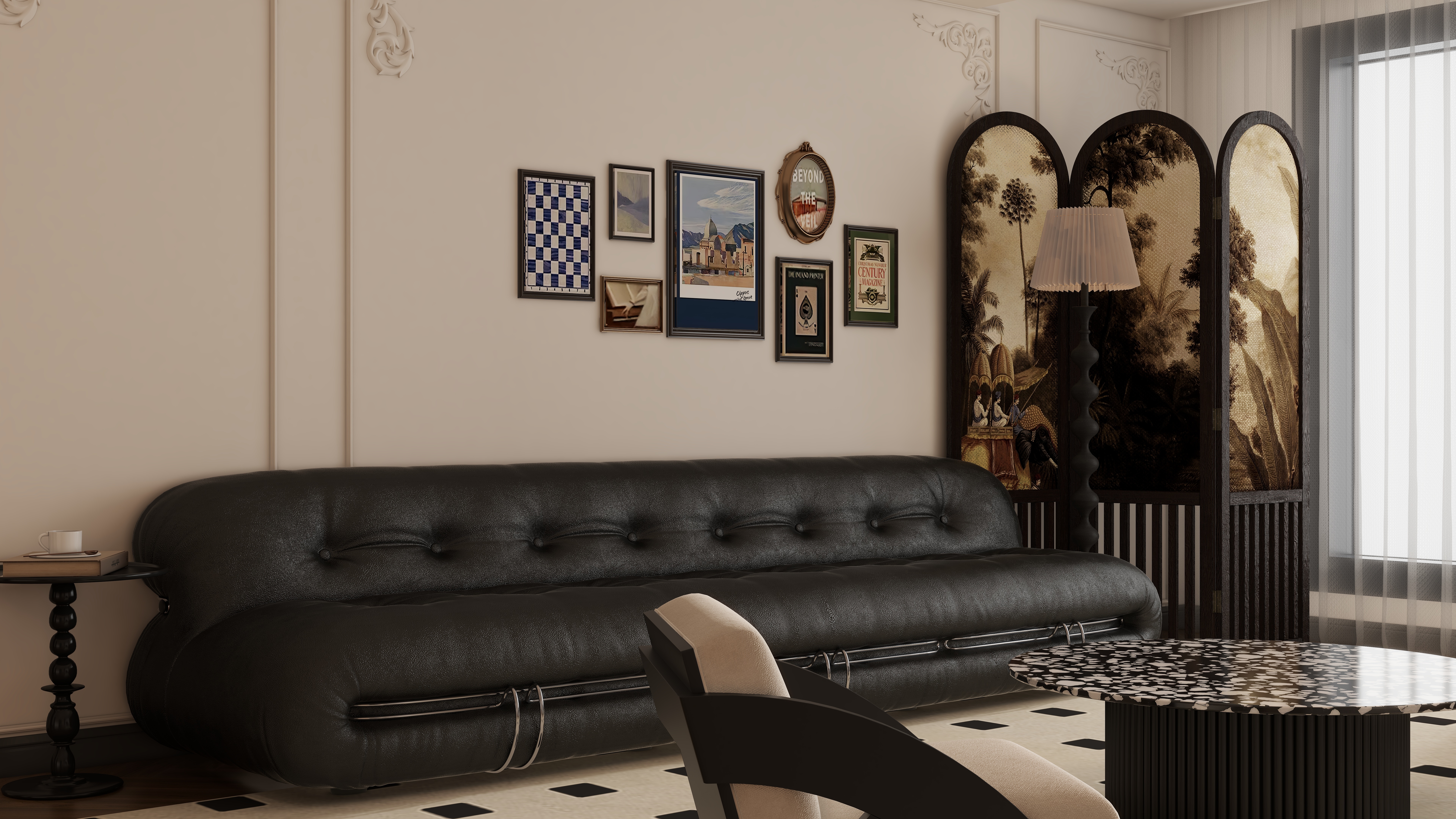 TS33333-厦门千禧园174㎡3室一层客餐厅装修效果图第5张