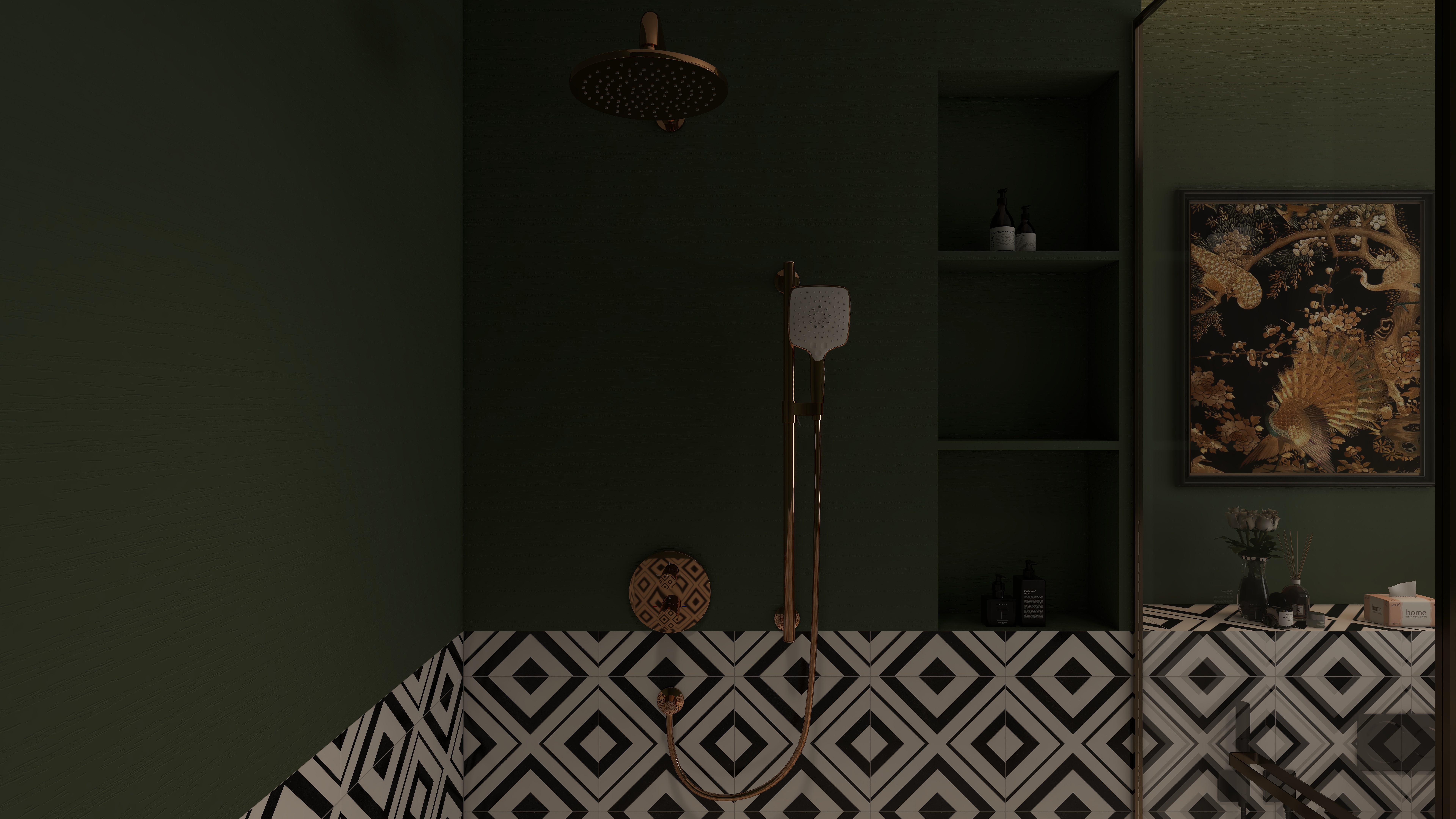 TS33333-厦门千禧园174㎡3室一层次卫装修效果图第4张