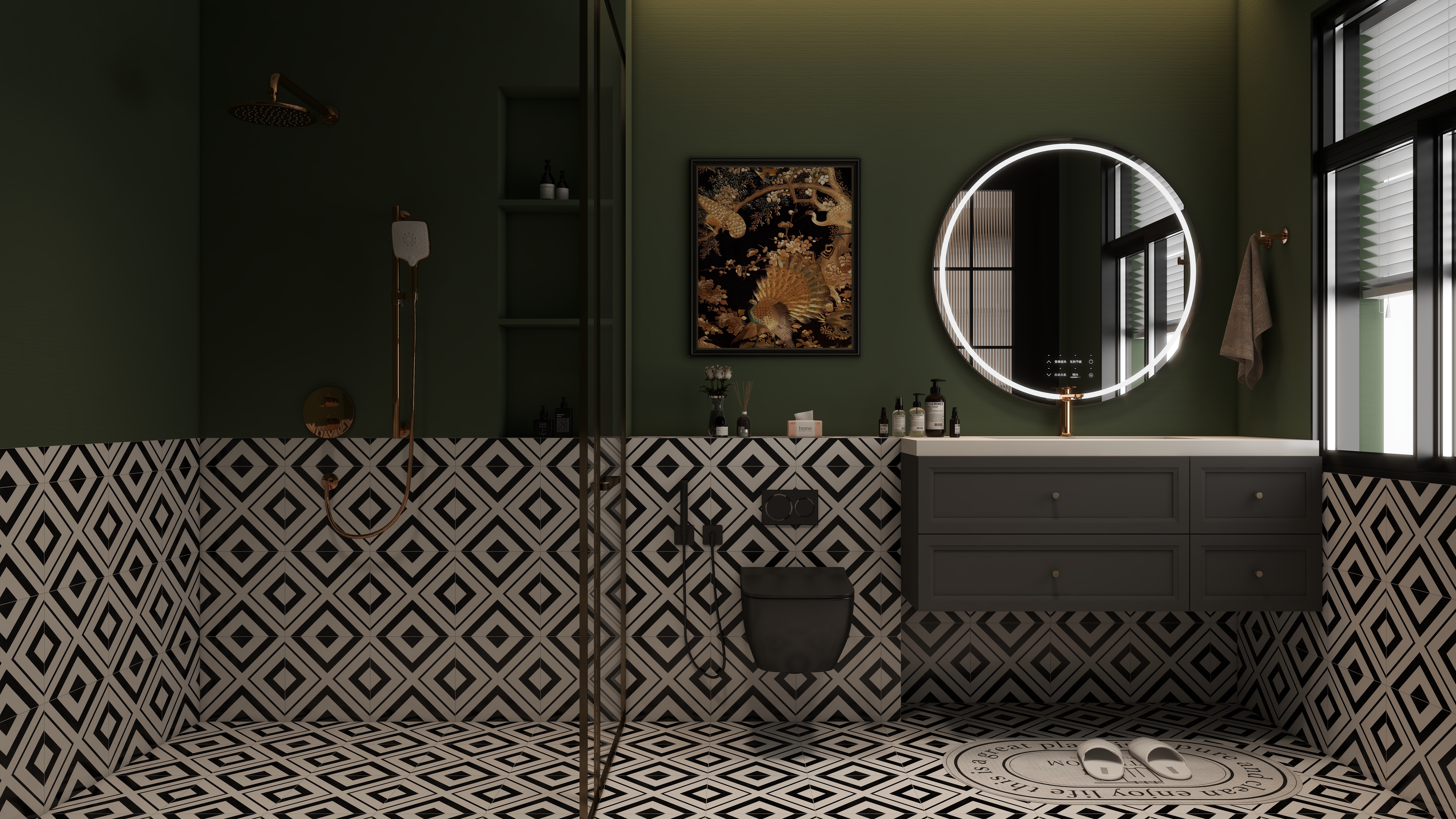 TS33333-厦门千禧园174㎡3室一层次卫装修效果图第2张