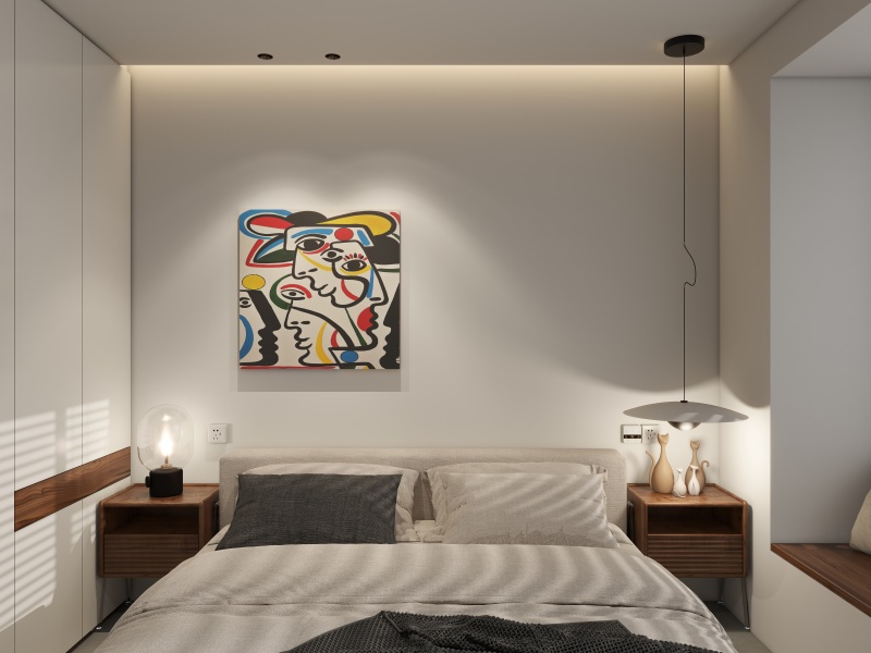 Modern Minimalist Bedroom Paint Ideas