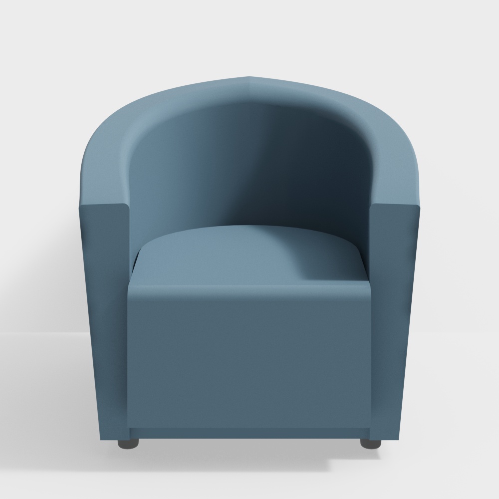 Steelcase AM Seating LoungeChair Jenny Round LowFe3D模型