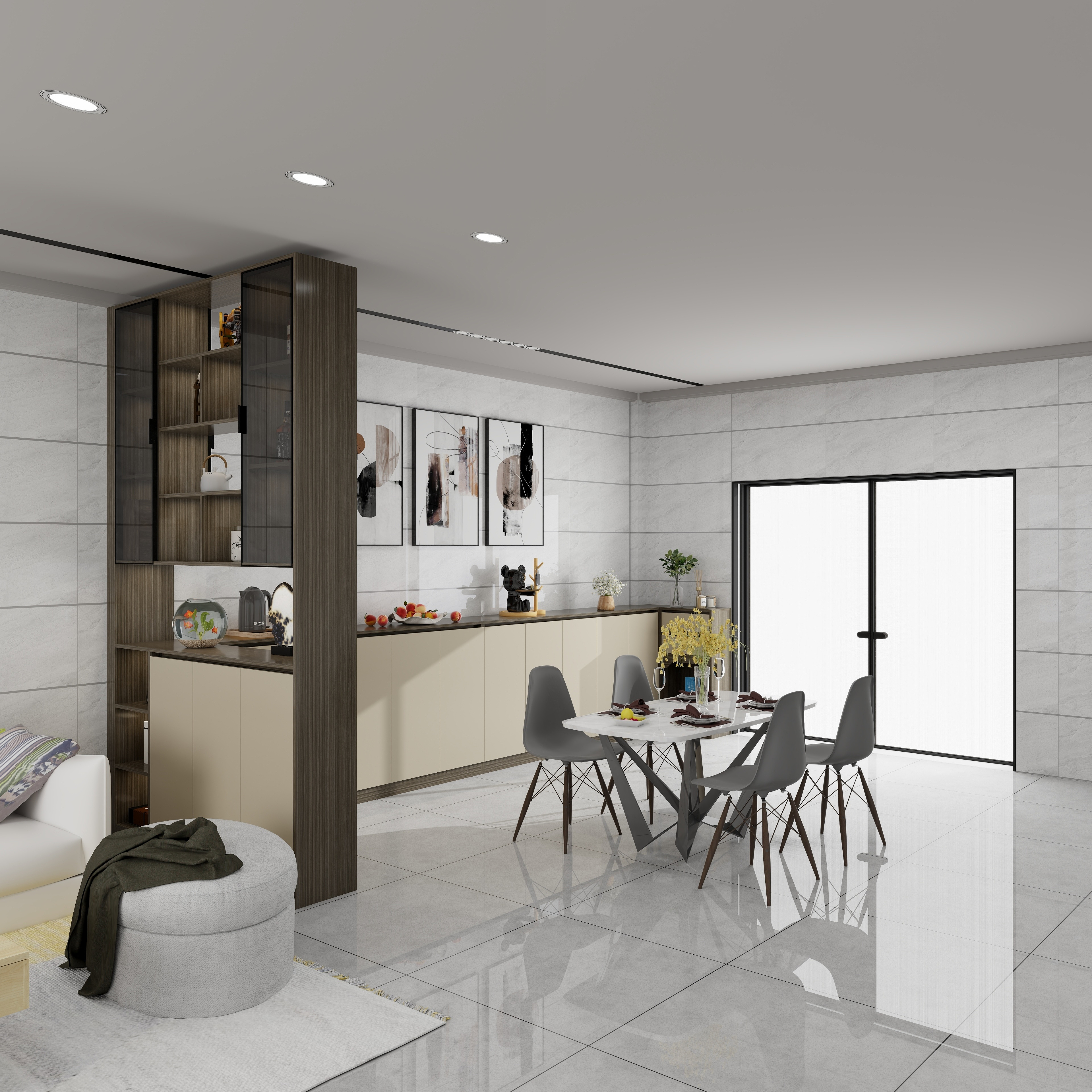 柜子研究所VX710383509-企石清湖3楼大厅2-装修设计方案