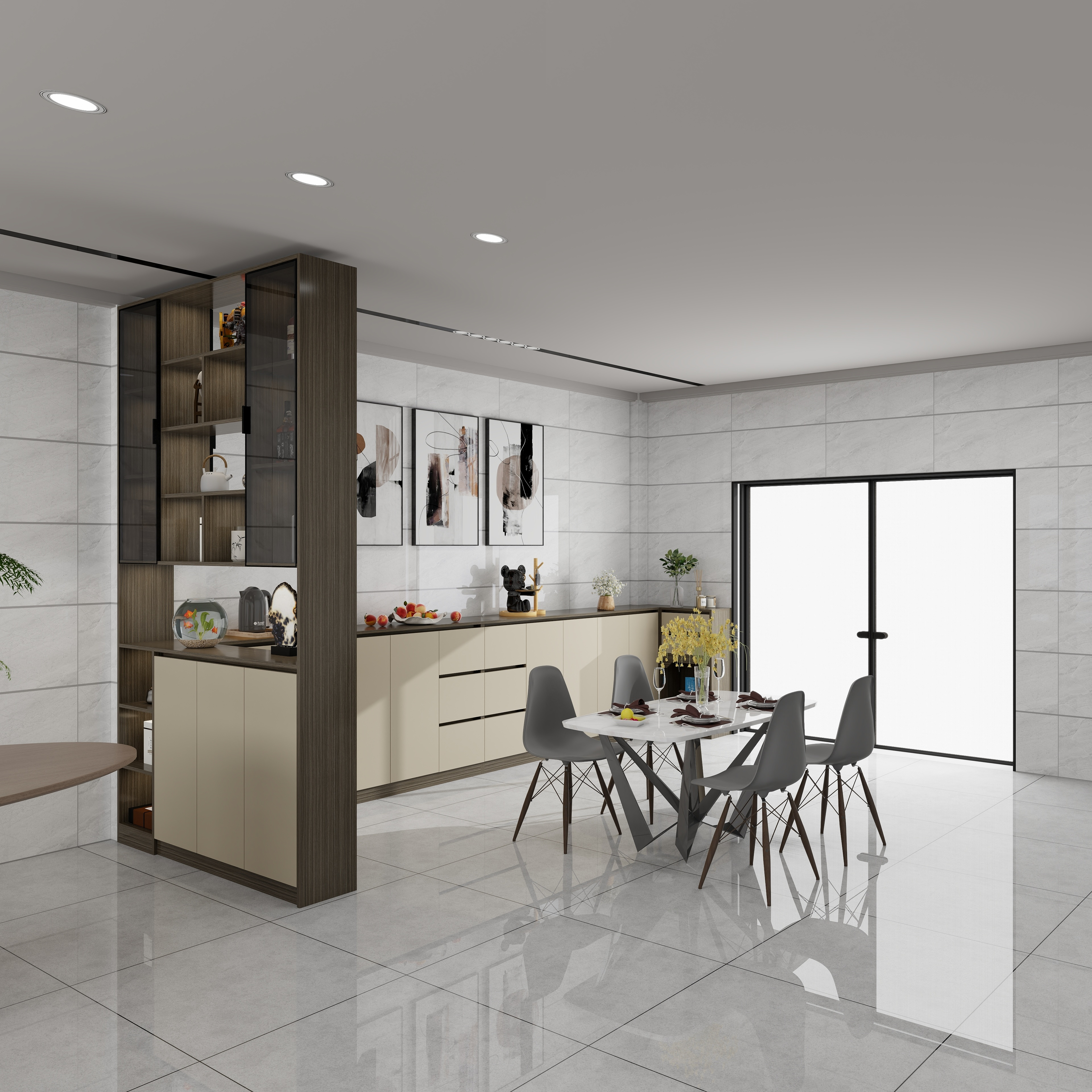 柜子研究所VX710383509-企石清湖3楼大厅-装修设计方案