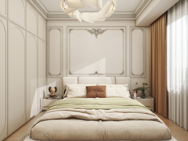 Elegant Neoclassical Bedroom Design Ideas
