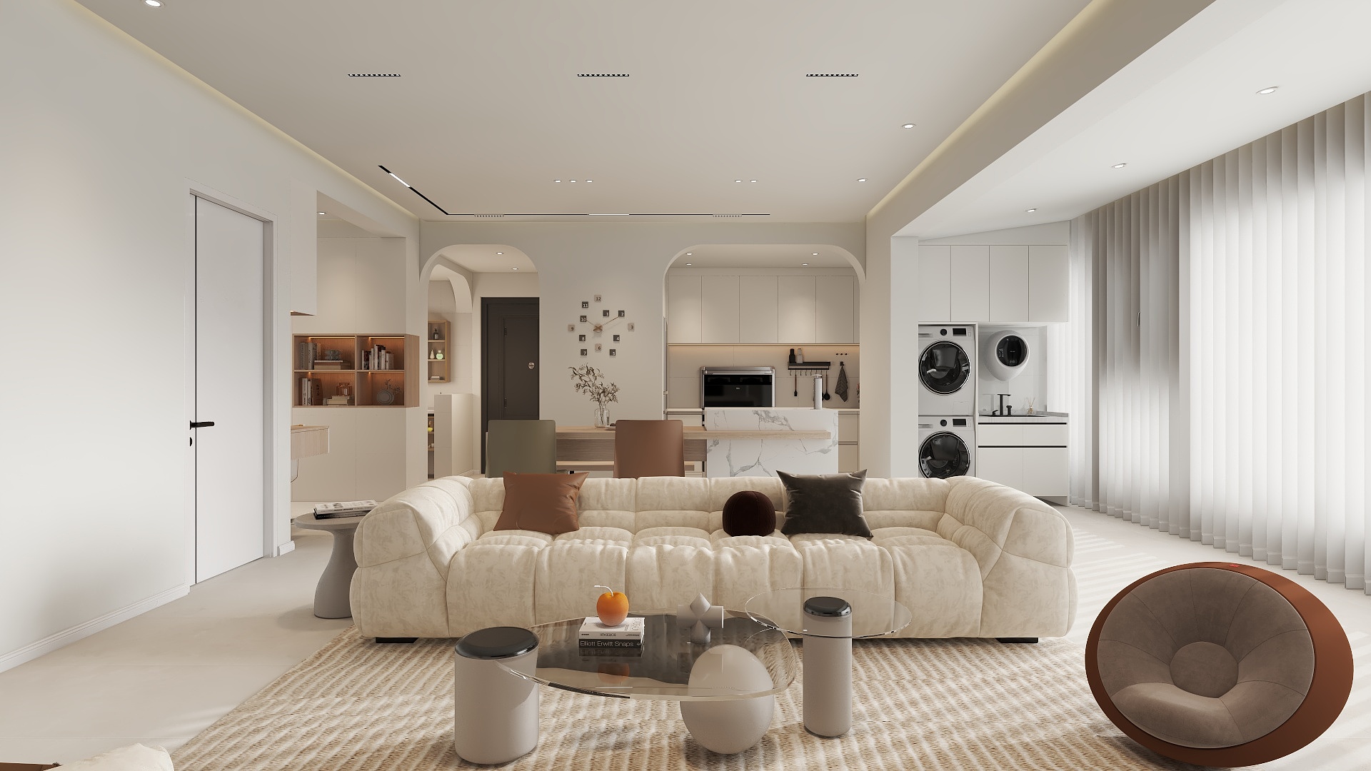 云喆-123㎡2室-装修设计方案