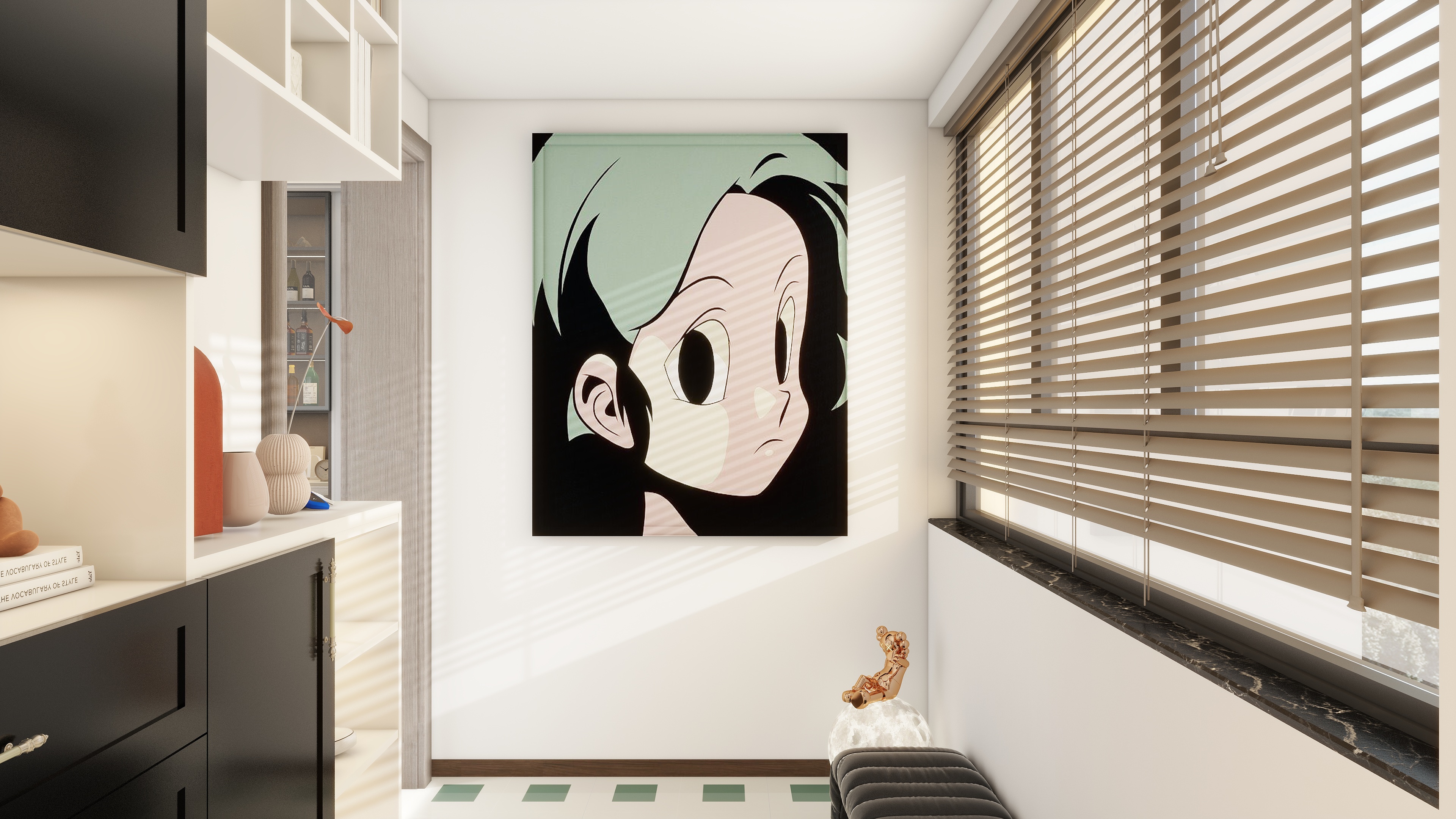 全案设计-小勇-保利东湾81㎡2室-装修设计方案