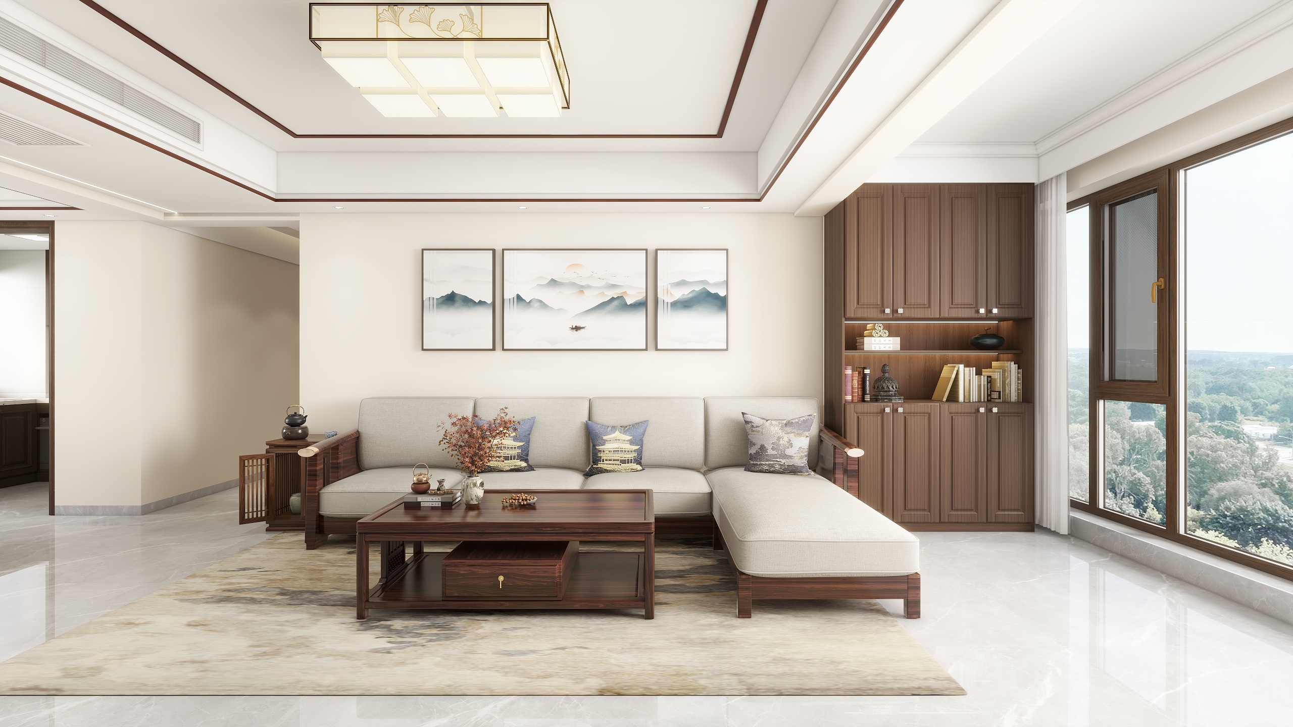 设计屋傻图兔-资江帝景李总-卧室-装修设计方案