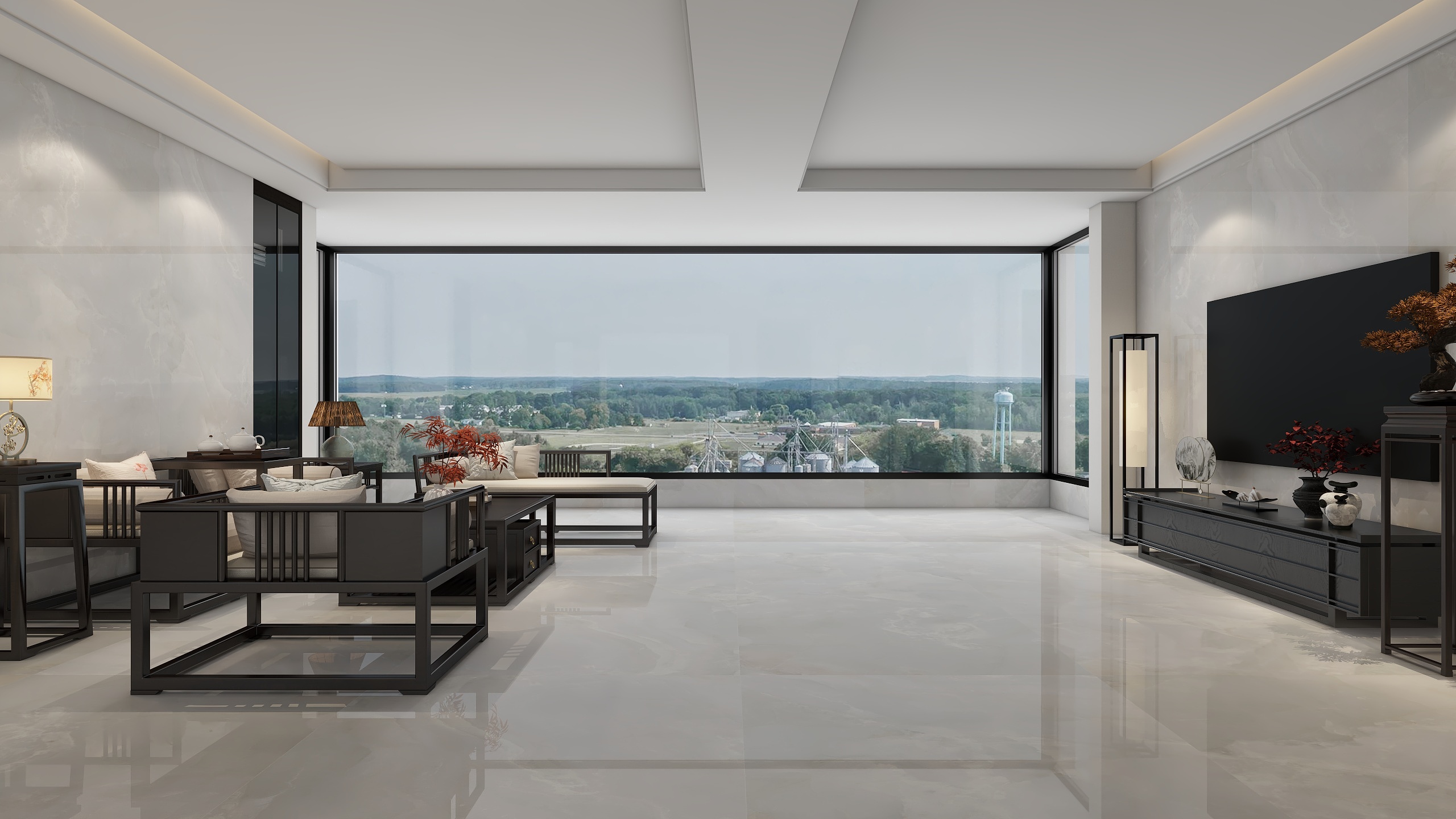 SK岩板-中山府二期 赖姐方案-装修设计方案