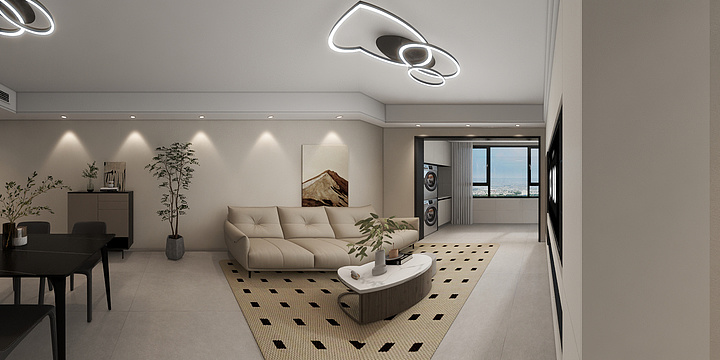 A印象家整装-玖玺13#2604吴老师(123)标准尺寸-装修设计方案