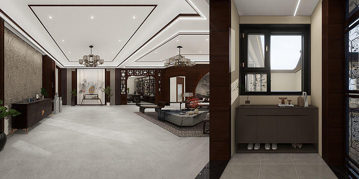 北京森浩装饰张雨-王姐自建房原户型-陈总-新中式-稿一-装修设计方案