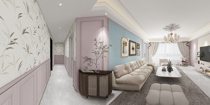 赵荷婷-华夏天玺c6-1-201-装修设计方案