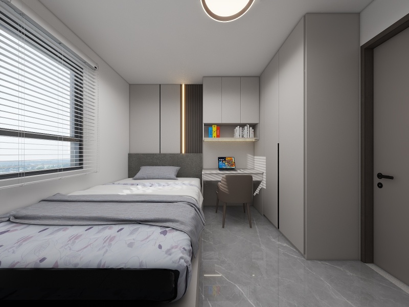 Modern Minimalist Grey Bedroom Ideas