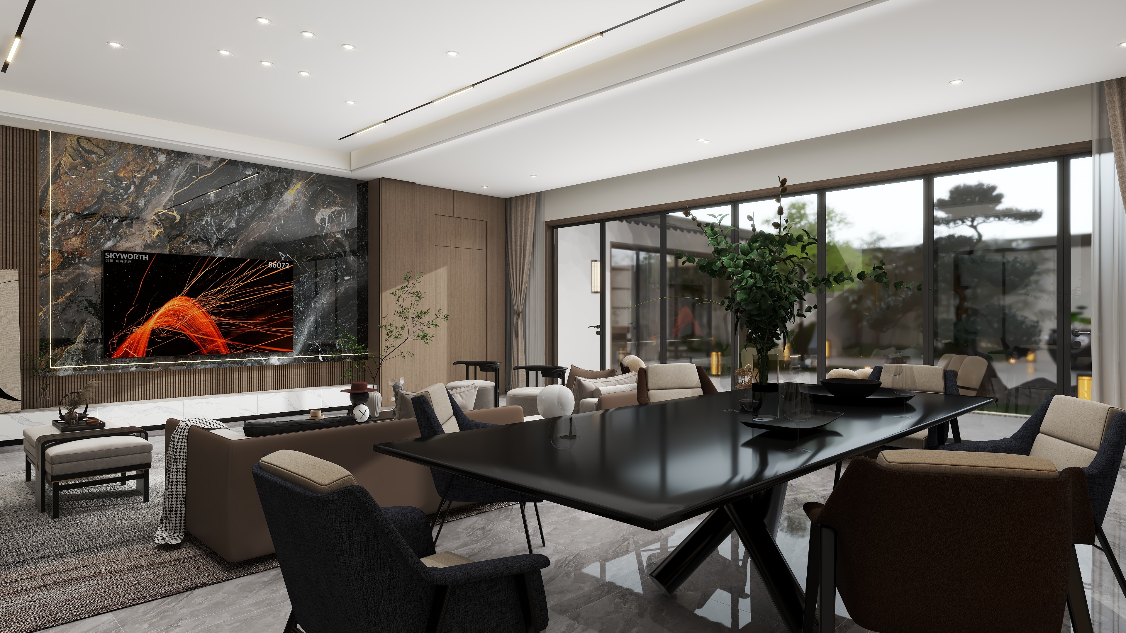 。。。-新中式别墅-装修设计方案