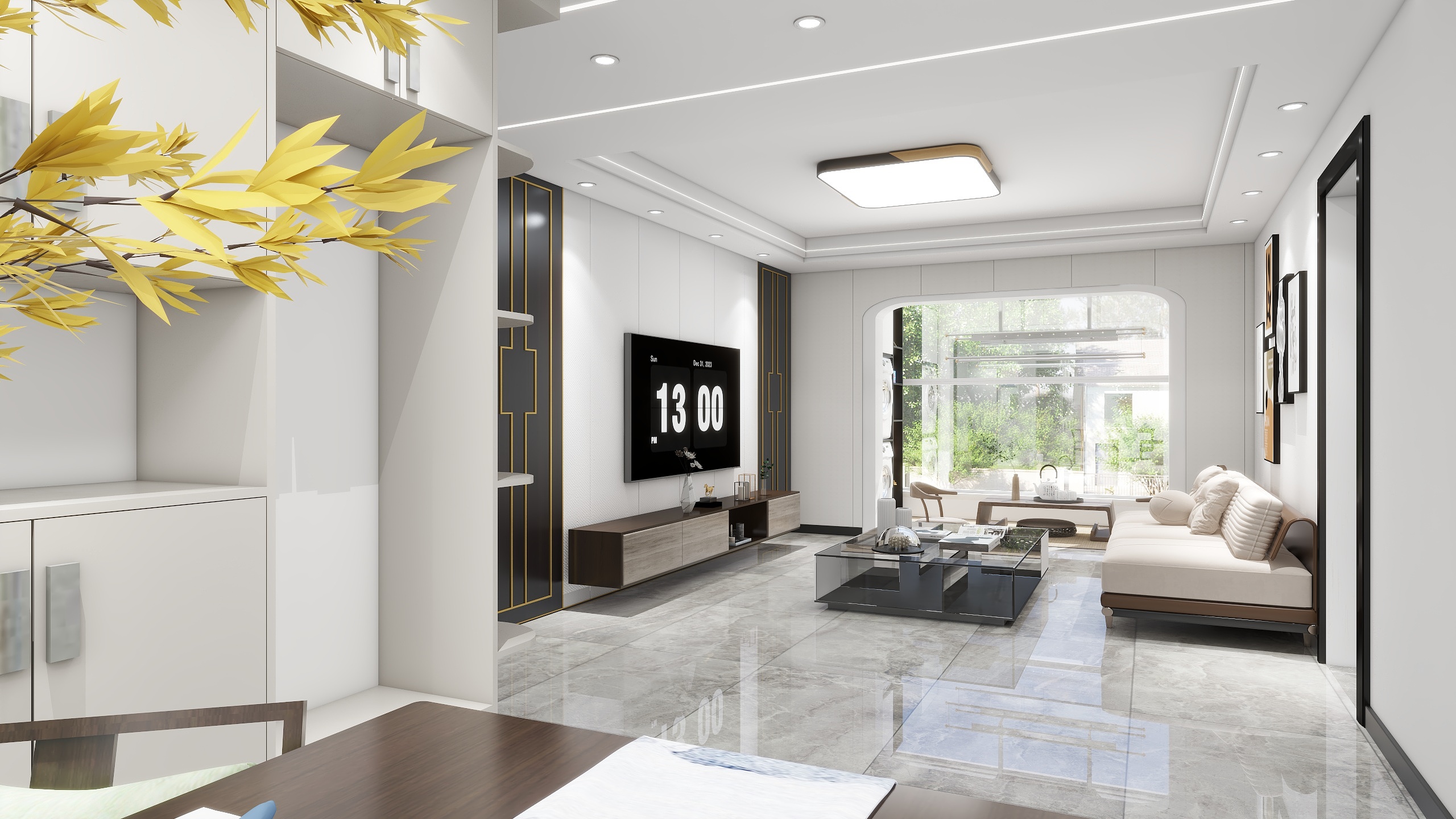 啊藏AZz-龙鼎广场d区-3栋112㎡3室-装修设计方案