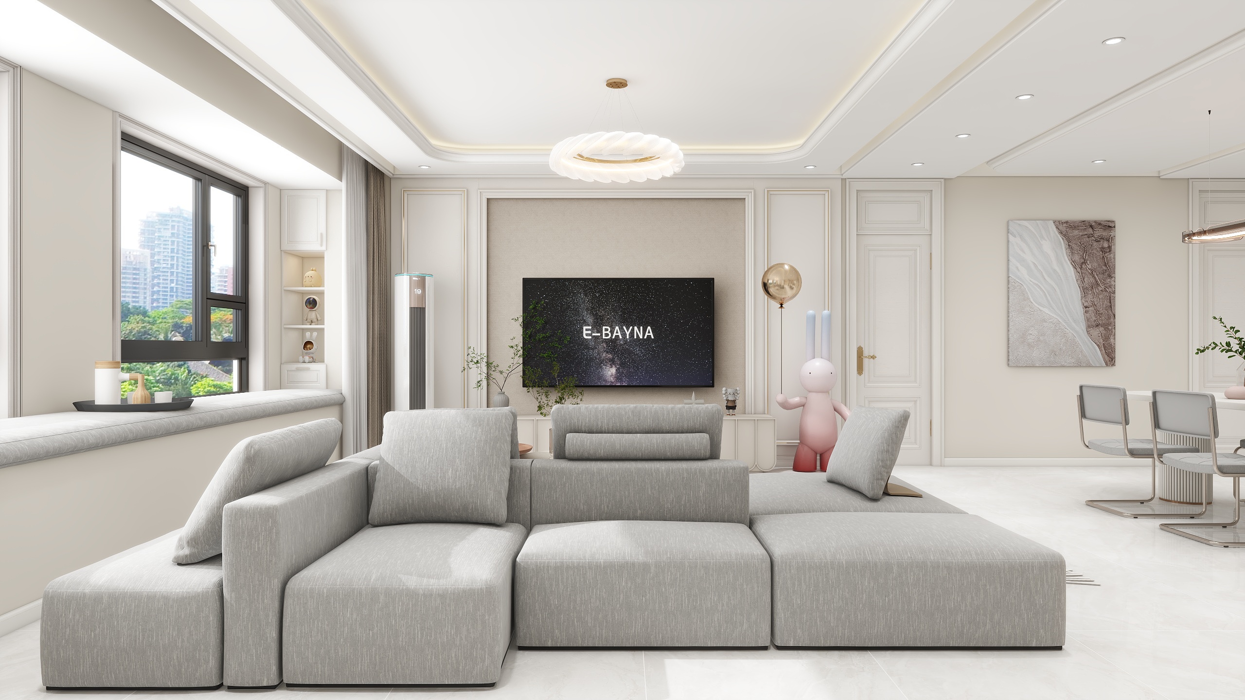 室内空间设计师-刘鹏-清新简单的生活-装修设计方案