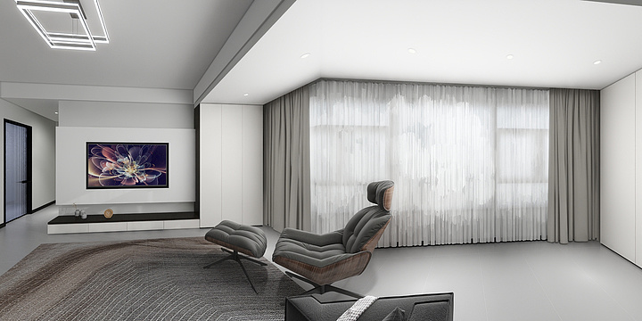 設計師丨何磊-悦和城-装修设计方案