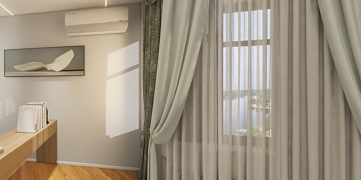 陈设计...-美式125㎡3室-装修设计方案