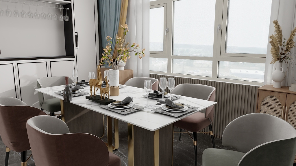 袁侨-二层半别㙰-装修设计方案