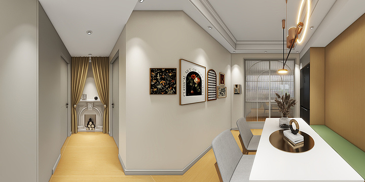 卢氏县匠心装饰有限公司-春晖园-13号楼1单元1102客户修改01-装修设计方案