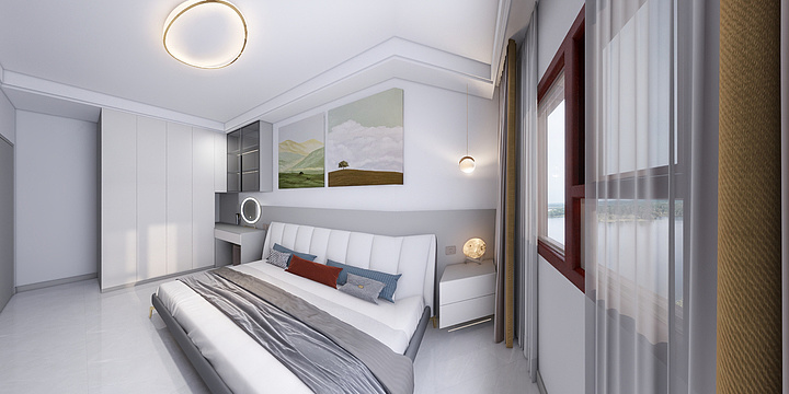 伊金霍洛旗淇诺全屋定制橱柜店-亿成世纪华庭C区-装修设计方案