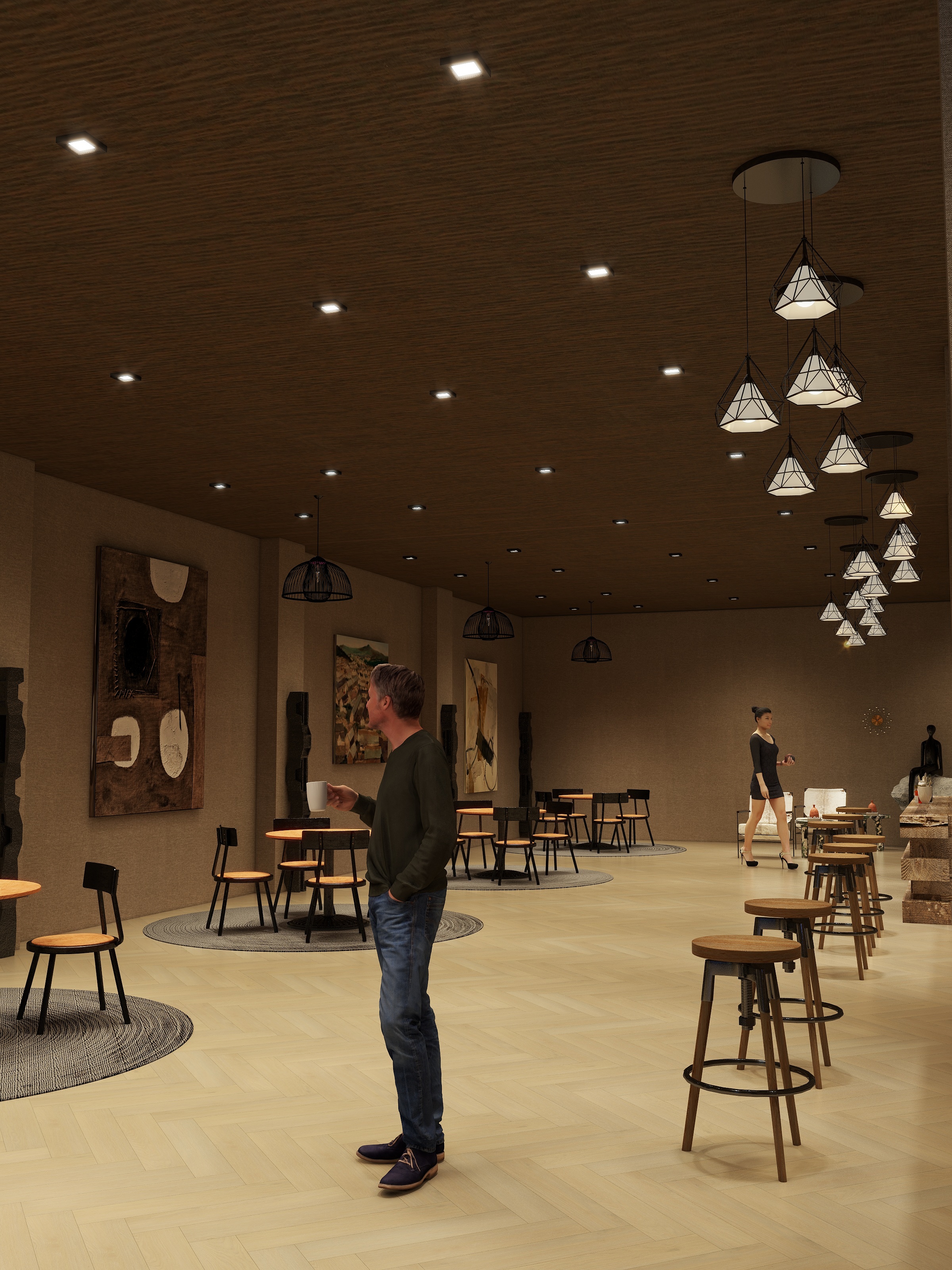 项前-温室咖啡厅-装修设计方案