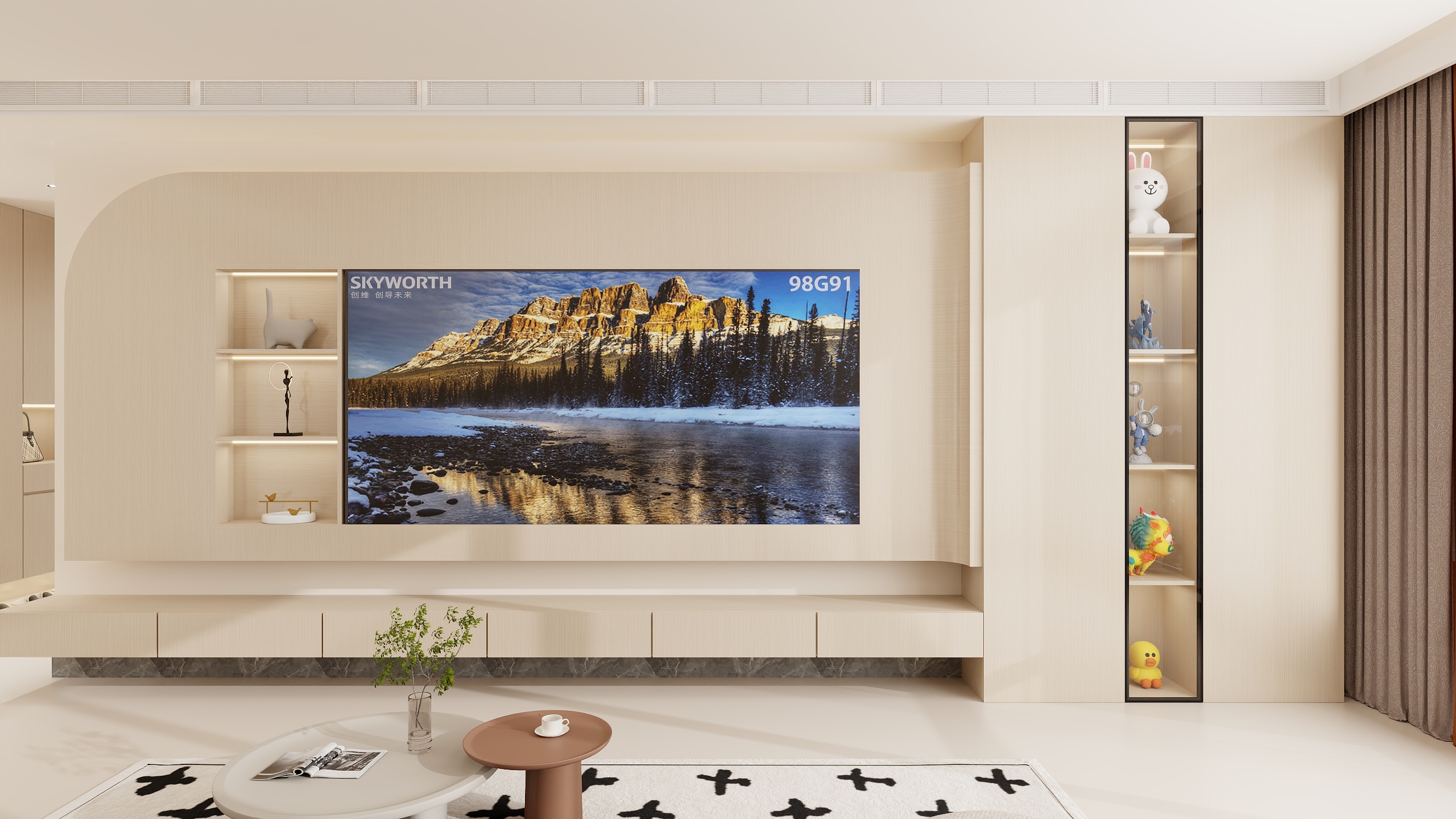 低调nItk- 奶油风  皇庭水岸-装修设计方案