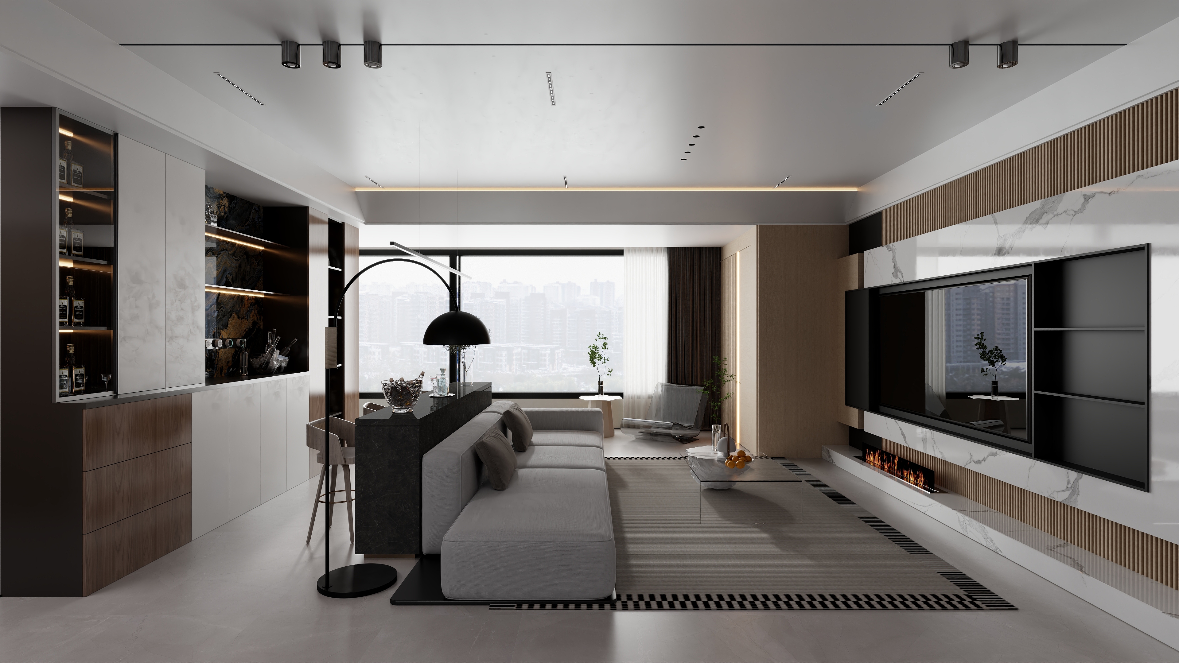 小小西瓜丨空間設計-碧桂园繁花里17-1-1002-装修设计方案